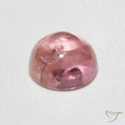 Tourmaline Gemstone in 6.5 mm (calibrated) Size for Sale, Tourmaline Stone in Light Hot Pink Color