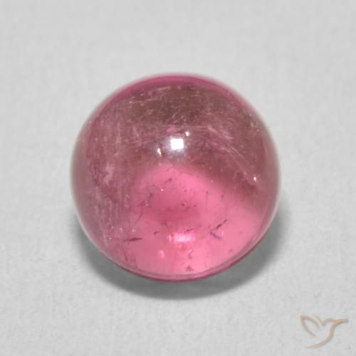 1.81ct Natural Bubblegum Pink Tourmaline, Round, Transparent
