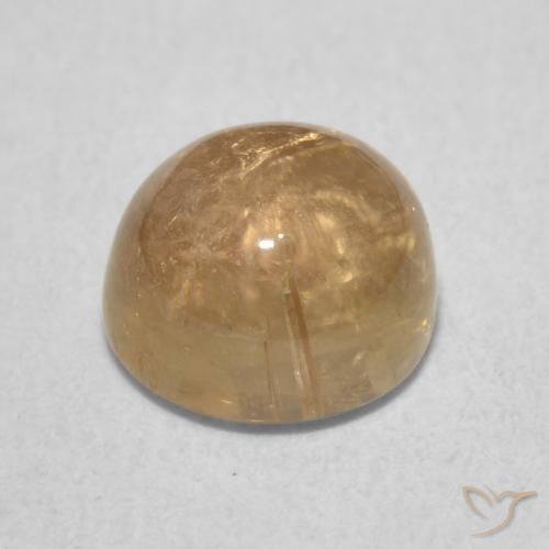 Tourmaline Gemstone in 7 mm (calibrated) Size for Sale, Tourmaline Stone in Golden Color