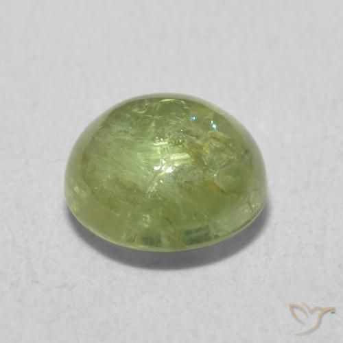 Tourmaline Gemstone in 7 mm (calibrated) Size for Sale, Tourmaline Stone in Olive Green Color
