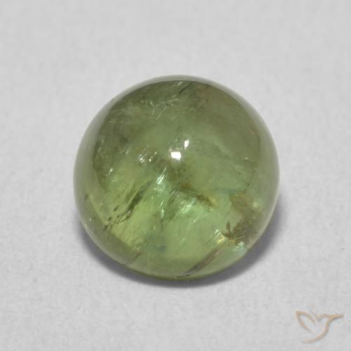 1.72ct Natural Deep Green Tourmaline, Round, Transparent