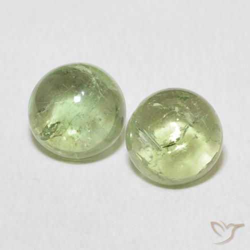 3.17ctw Natural Verde lima claro turmalina, Redondo, Transparente, Photo A