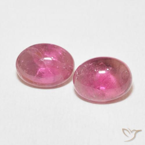2.85ctw Natural Fruit Punch Red Tourmaline, Oval, Transparent