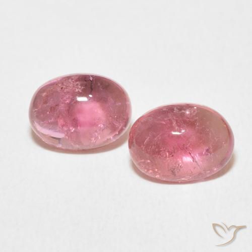 3.01ctw Natural Medium Pink Tourmaline, Oval, Transparent