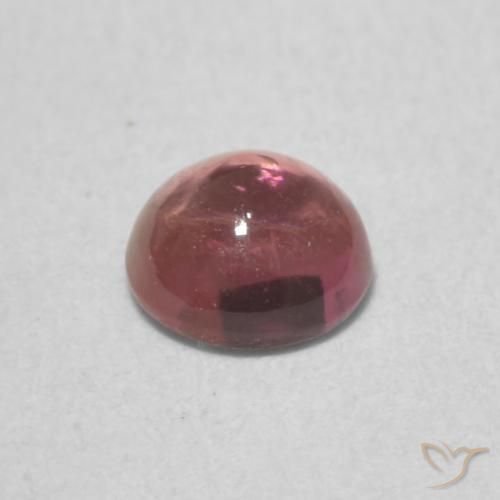 Tourmaline Gemstone in 5.5 mm (calibrated) Size for Sale, Tourmaline Stone in Deep Red Color