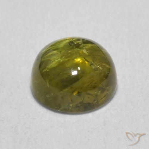 Tourmaline Gemstone in 6 mm (calibrated) Size for Sale, Tourmaline Stone in Dark Green Color