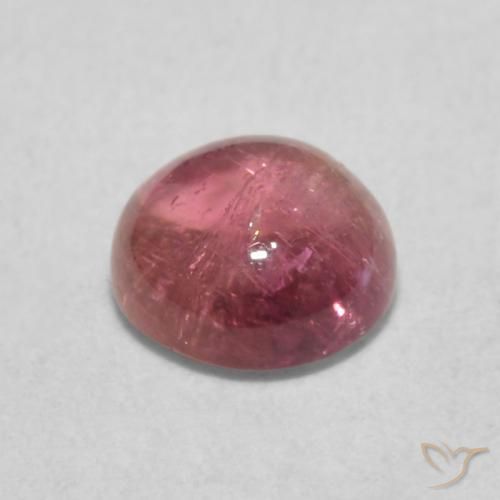 Tourmaline Gemstone in 6 mm (calibrated) Size for Sale, Tourmaline Stone in Medium Pink Color