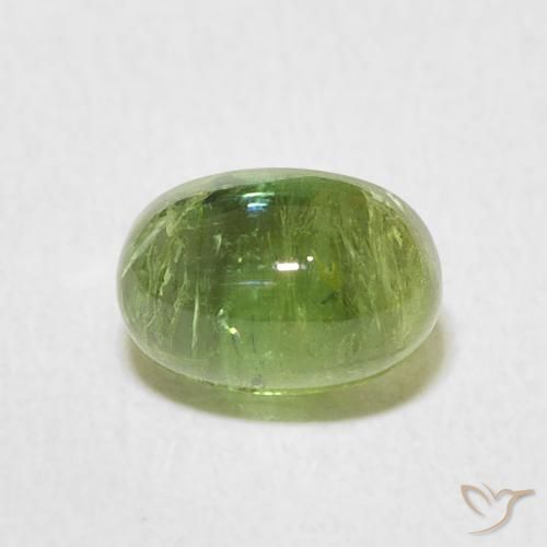 1.81ct Natural Lively Green Tourmaline, Oval, Transparent