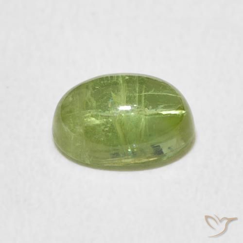 Tourmaline Gemstone in 8 x 6 mm (calibrated) Size for Sale, Tourmaline Stone in Light Lively Green Color