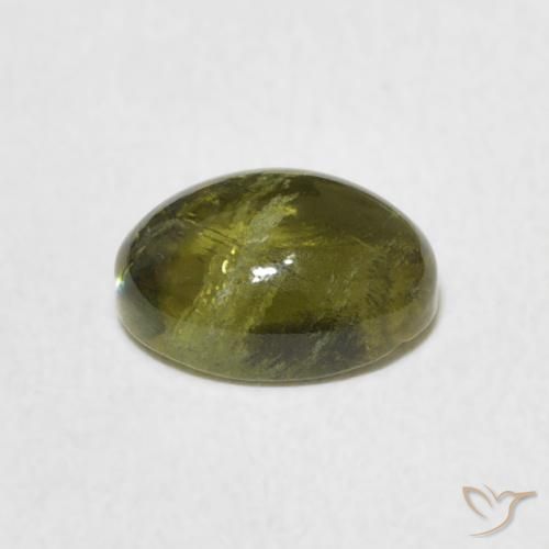 Tourmaline Gemstone in 8 x 6 mm (calibrated) Size for Sale, Tourmaline Stone in Medium Green Color