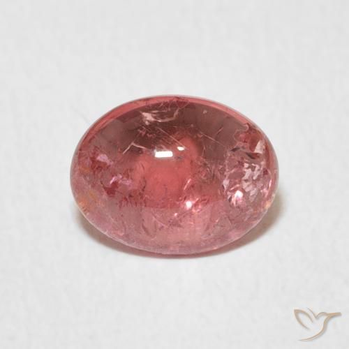 1.26ct Natural Deep Pink Tourmaline, Oval, Transparent