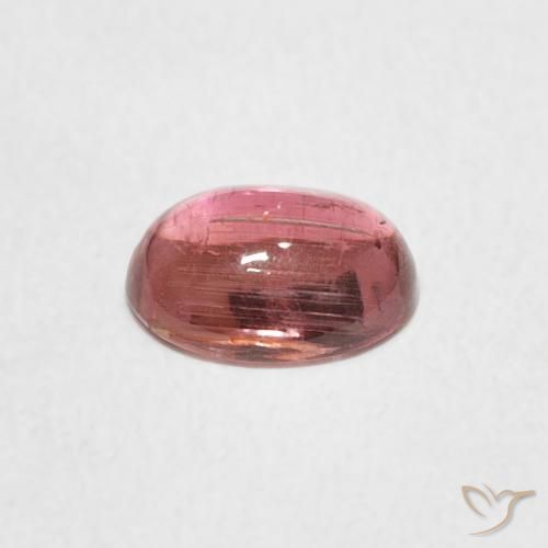 Tourmaline Gemstone in 7.3 x 5.7 mm Size for Sale, Tourmaline Stone in Light Pink Color