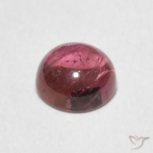 Tourmaline Gemstone in 6 mm (calibrated) Size for Sale, Tourmaline Stone in Fruit Punch Red Color