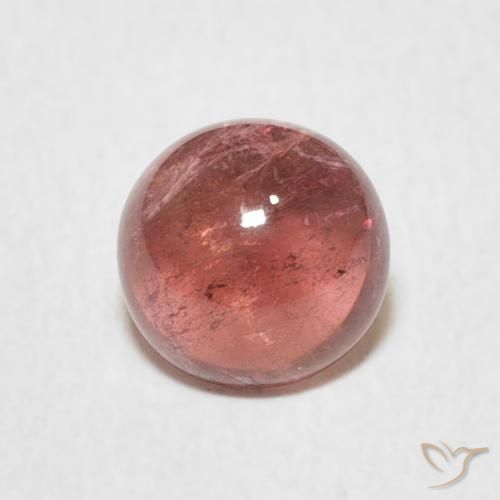 1.07ct Natural Medium Pink Tourmaline, Round, Transparent