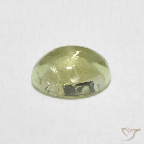 Tourmaline Gemstone in 7.5 x 5.7 mm Size for Sale, Tourmaline Stone in Earth Green Color