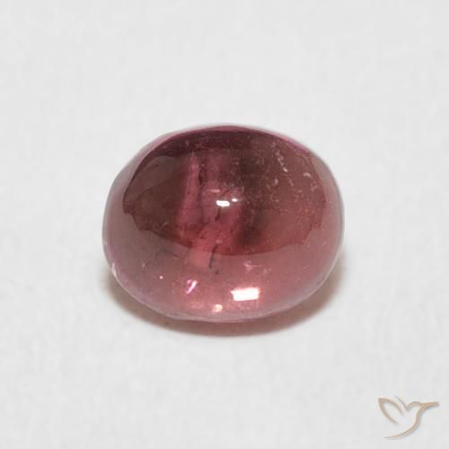 0.77ct Natural Deep Pink Tourmaline, Oval, Transparent