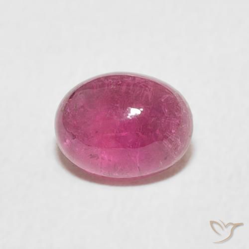 0.83ct Natural Hot Pink Tourmaline, Oval, Transparent