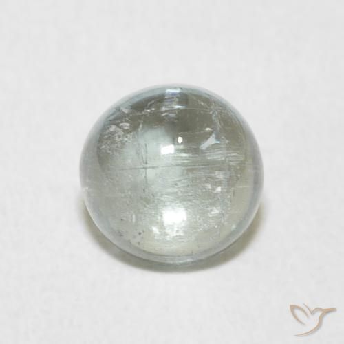 1.40ct Natural Mossy Green Tourmaline, Round, Transparent