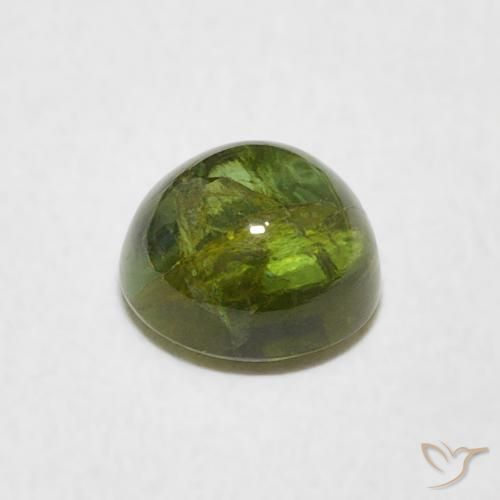 Tourmaline Gemstone in 6.5 mm (calibrated) Size for Sale, Tourmaline Stone in Yellowish Green Color
