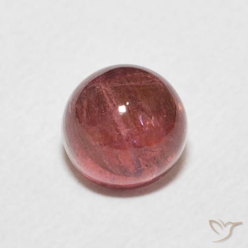 1.68ct Natural Medium Pink Tourmaline, Round, Transparent