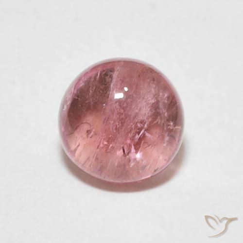 1.23ct Natural Light Pink Tourmaline, Round, Transparent