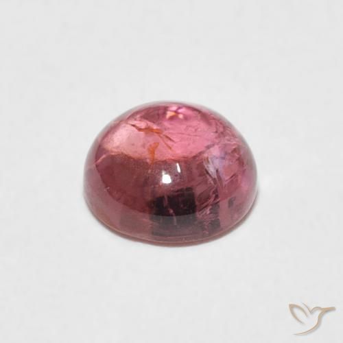 Tourmaline Gemstone in 6 mm (calibrated) Size for Sale, Tourmaline Stone in Medium Pink Color