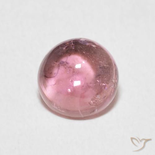 1.03ct Natural Light Pink Tourmaline, Round, Transparent