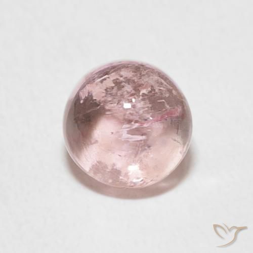 1.20ct Natural Medium Pink Tourmaline, Round, Transparent