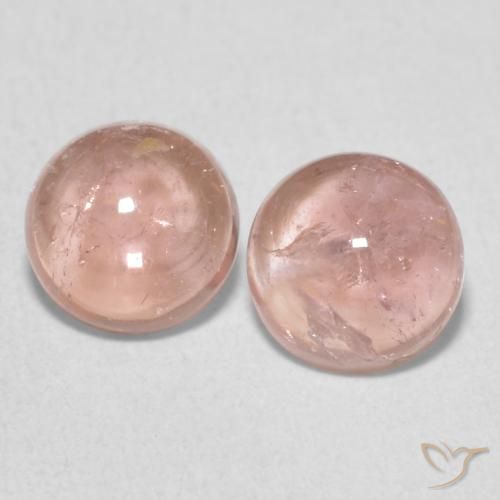 1.97ctw Natural Rose Pink Tourmaline, Round, Transparent