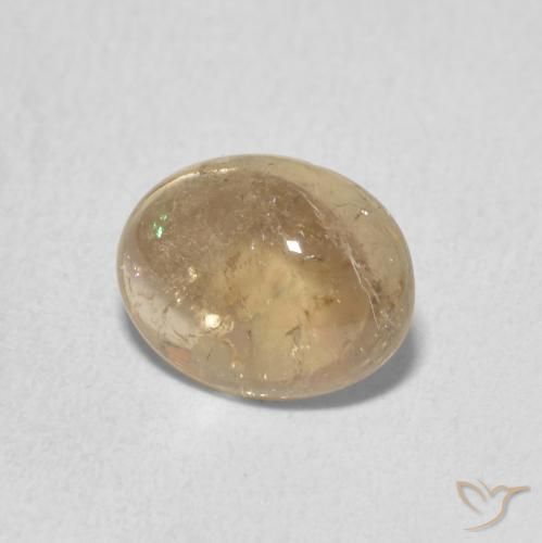 Tourmaline Gemstone in 9 x 7 mm (calibrated) Size for Sale, Tourmaline Stone in Gold Color