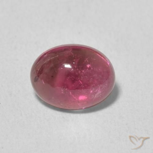 1.13ct Natural Purple-Red Tourmaline, Oval, Transparent