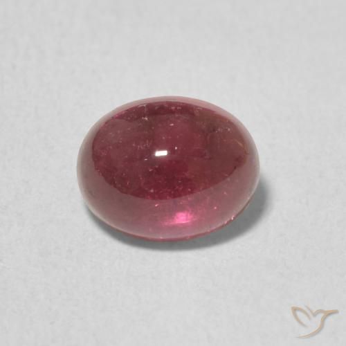 1.21ct Natural Merlot Red Tourmaline, Oval, Transparent