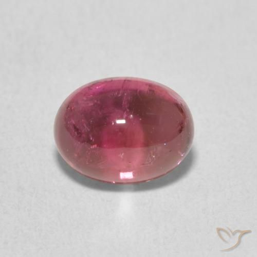1.36ct Natural Raspberry Red Tourmaline, Oval, Transparent