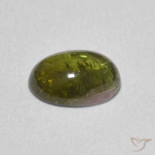 Tourmaline Gemstone in 8 x 6 mm (calibrated) Size for Sale, Tourmaline Stone in Medium Green Color
