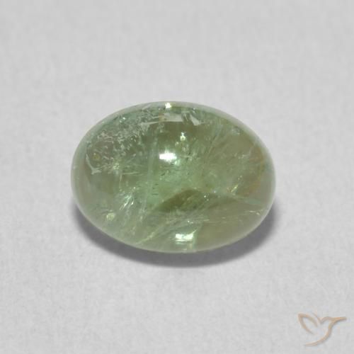 1.29ct Natural Light Green Tourmaline, Oval, Transparent, Photo A