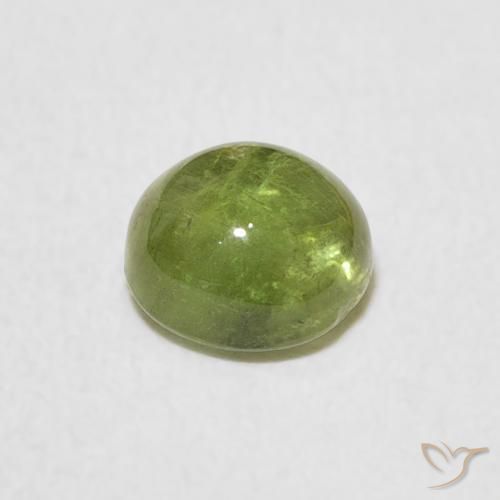 Tourmaline Gemstone in 6.5 mm (calibrated) Size for Sale, Tourmaline Stone in Light Green Color