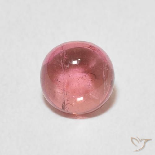 1.06ct Natural Light Pink Tourmaline, Round, Transparent