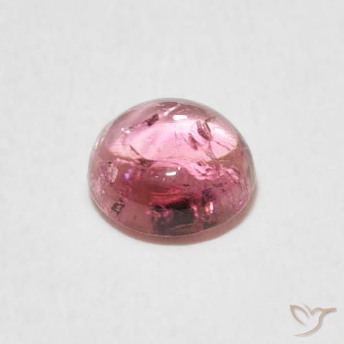 Tourmaline Gemstone in 6 mm (calibrated) Size for Sale, Tourmaline Stone in Magenta Pink Color
