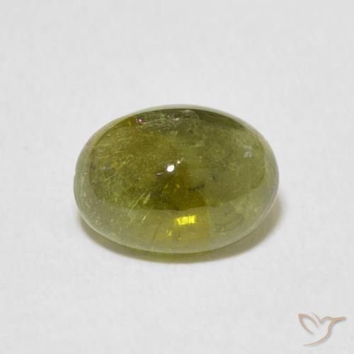 1.29ct Natural Medium Green Tourmaline, Oval, Transparent