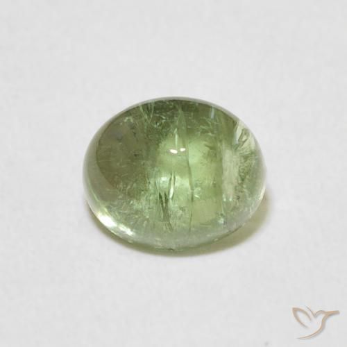 1.44ct طبيعي اخضر فاتح تورمالين, بيضوي, شفاف, Photo A