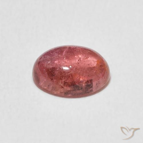 Tourmaline Gemstone in 7.2 x 5.7 mm Size for Sale, Tourmaline Stone in Raspberry Pink Color