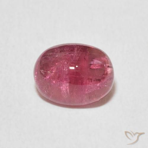1.29ct Natural Deep Crimson Tourmaline, Oval, Transparent