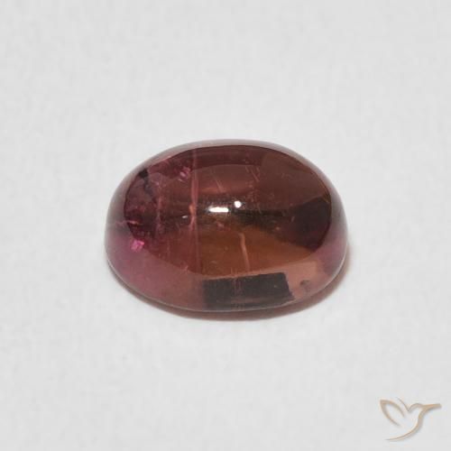 Tourmaline Gemstone in 7.2 x 5.9 mm Size for Sale, Tourmaline Stone in Medium Pink Color