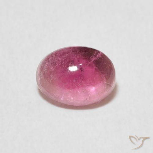 0.95ct Natural Pinkish Purple Tourmaline, Oval, Transparent