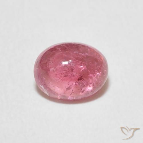 0.86ct Natural Bubblegum Pink Tourmaline, Oval, Transparent
