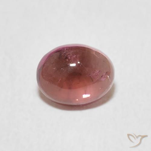 0.74ct Natural Medium Pink Tourmaline, Oval, Transparent