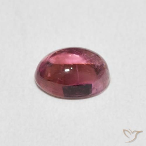 Tourmaline Gemstone in 6.2 x 5 mm Size for Sale, Tourmaline Stone in Medium Pink Color