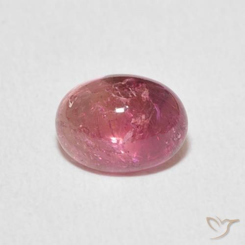 1.35ct Natural Medium Pink Tourmaline, Oval, Transparent