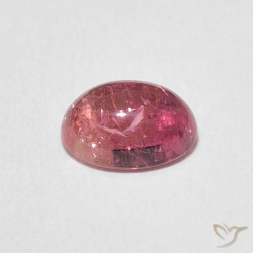 Tourmaline Gemstone in 7.6 x 5.8 mm Size for Sale, Tourmaline Stone in Medium Pink Color