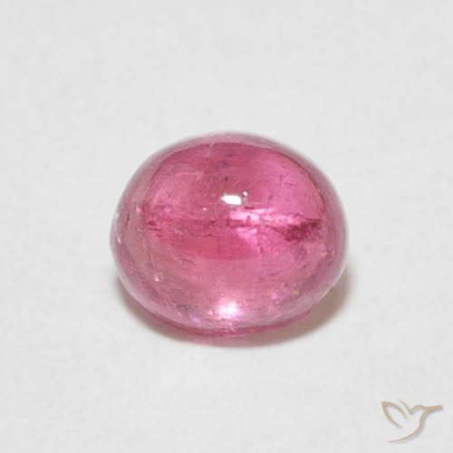 0.93ct Natural Bubblegum Pink Tourmaline, Oval, Transparent